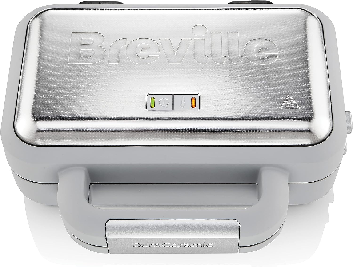Gofrera cuadrada Breville color gris