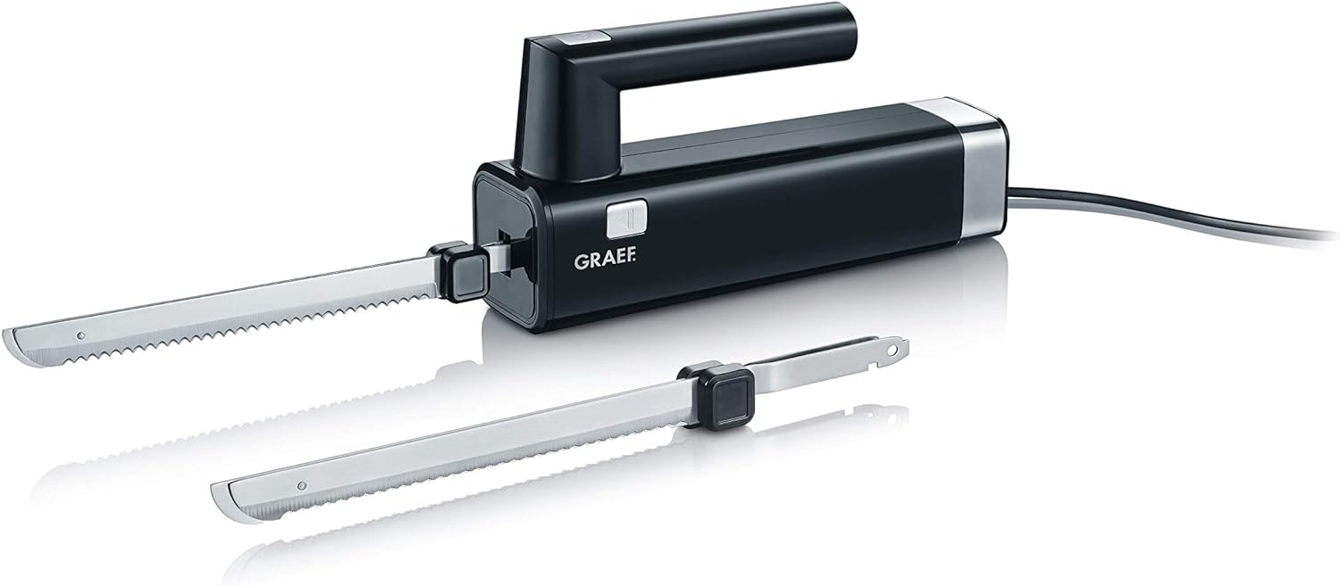 Cuchillo eléctrico Graef color negro