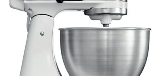 Kitchenaid 5K45SSEWH Serie Classic - Batidora amasadora multifunción