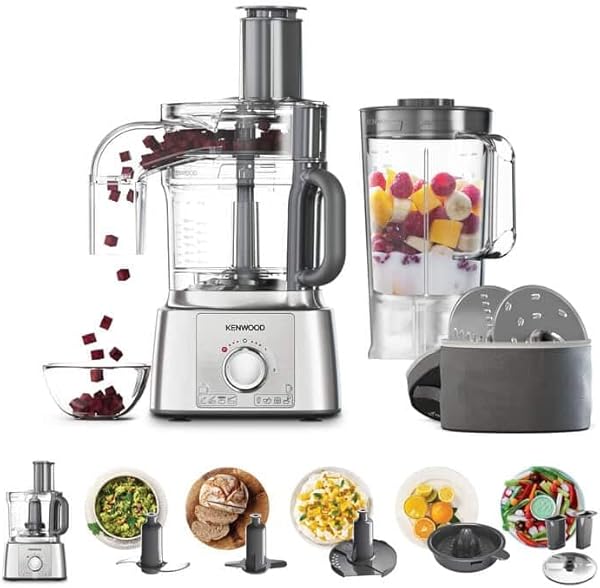 Kenwood MultiPro Express FDP65.820SI - Procesador de Alimentos