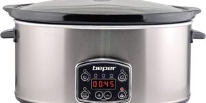BEPER BC.510 Olla de cocción lenta en acero