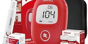 Sinocare Medidor Glucosa en Sangre 50 x Tiras