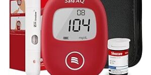 Medidor de Glucosa en Sangre. kit de Prueba de Diabetes Sinocare con