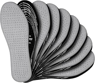 AMFUN 8 Pares Plantillas De Carbón Activado Antisudor
