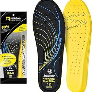 SAFEYEAR Plantillas Memory Foam Hombre Trabajo