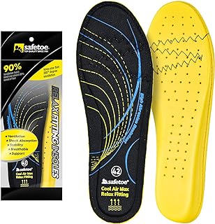 SAFEYEAR Plantillas Memory Foam Hombre Trabajo