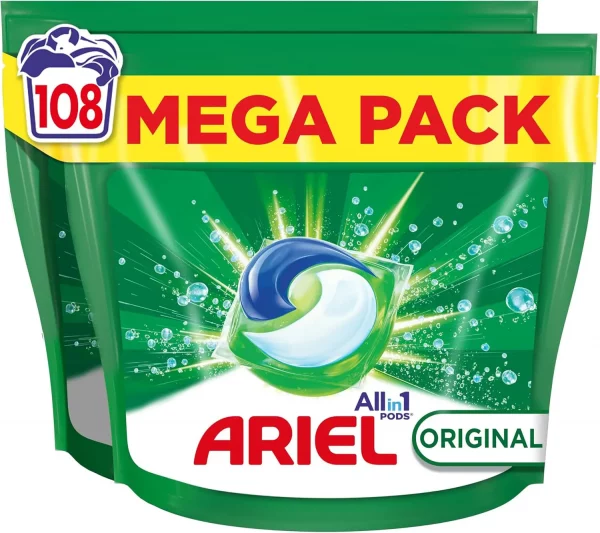 ARIEL PODS Todo en 1 Detergente Lavadora