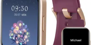 RUIMEN Reloj Inteligente Mujer Hombre con Llamada