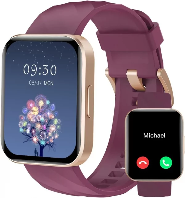 RUIMEN Reloj Inteligente Mujer Hombre con Llamada