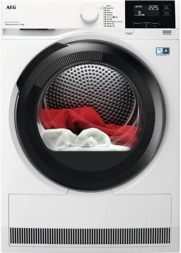 AEG TR818A4OB Secadora con Bomba de Calor 8 Kg