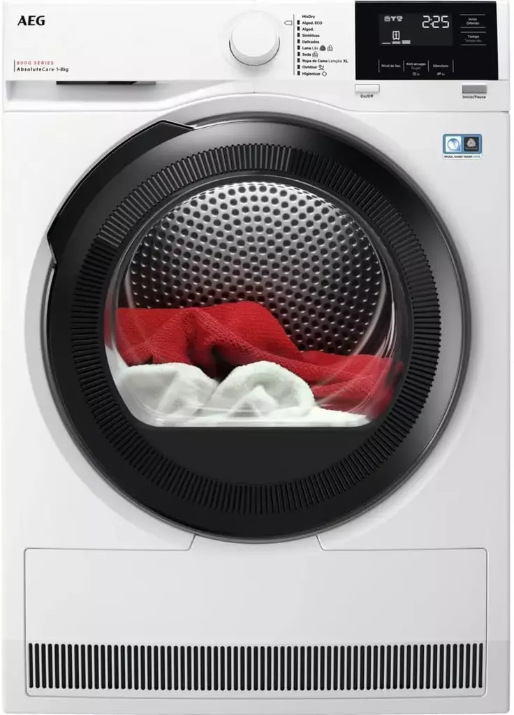 AEG TR818A4OB Secadora con Bomba de Calor 8 Kg