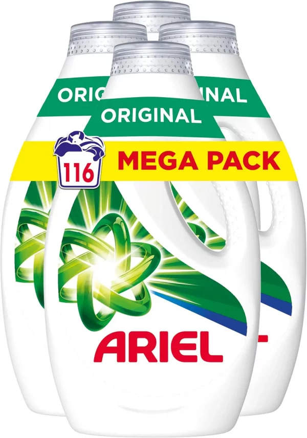 Ariel Detergente Lavadora Liquido 116 Lavados