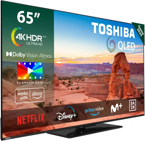 Toshiba Smart TV 65QV3463DG 4K Ultra HD 65 HDR QLED