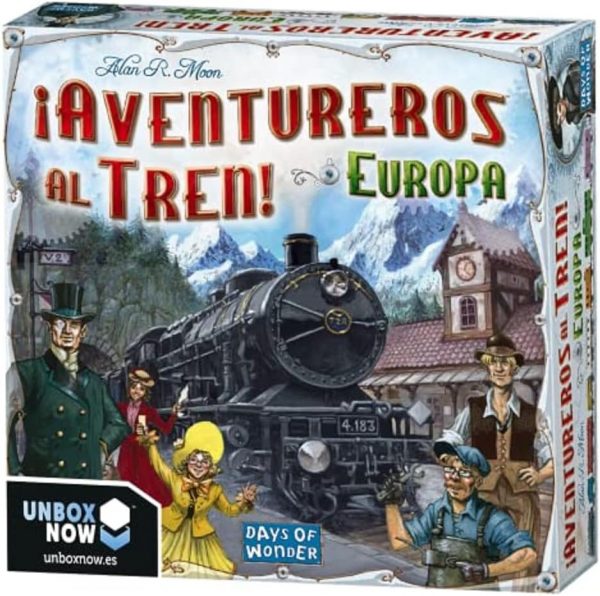 Days of Wonder ¡Aventureros al Tren! Europa Juego de Mesa¡