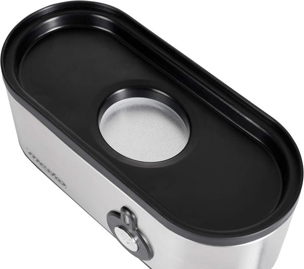 MESKO MS-4485 Cuece Huevos Eléctrico para 3 Huevos, Acero Inoxidable, Protección por Sobre Calentamiento, 350W, Libre de BPA