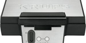 Krups Gofrera acero inoxidable