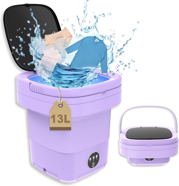 Mini lavadora de camping