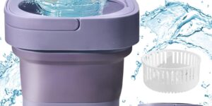 Vusddy Mini Lavadora Portátil Plegable