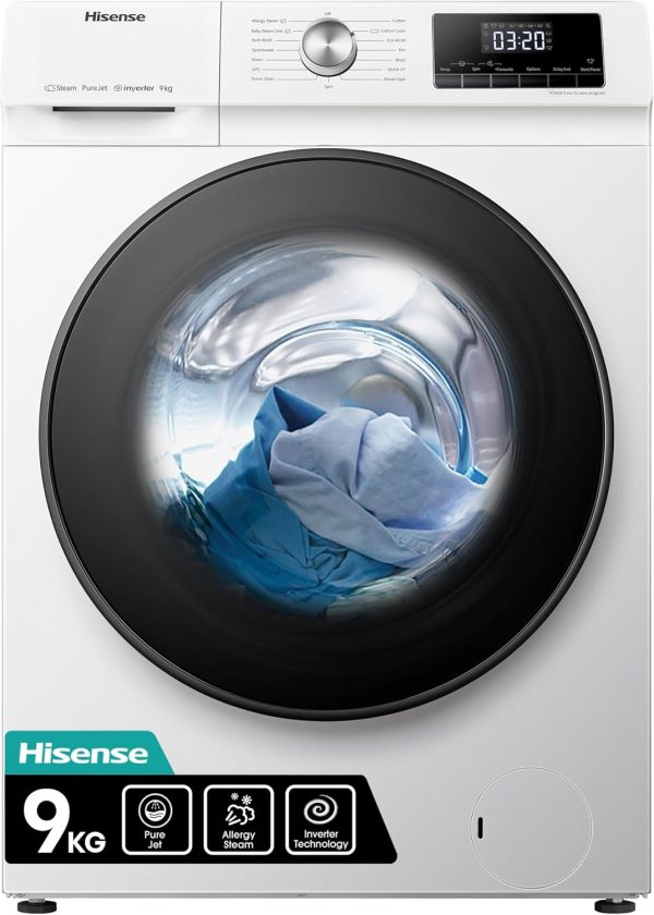 Hisense Lavadora con función de vapor