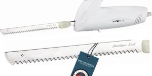 Cuchillo eléctrico con doble hoja