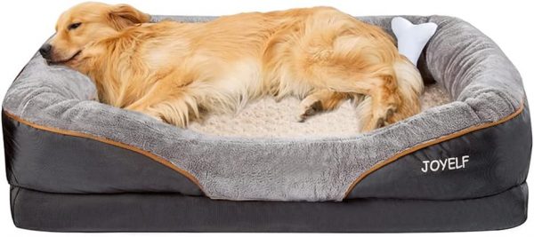 JOYELF X-Large Cama de Espuma viscoelástica para Perros