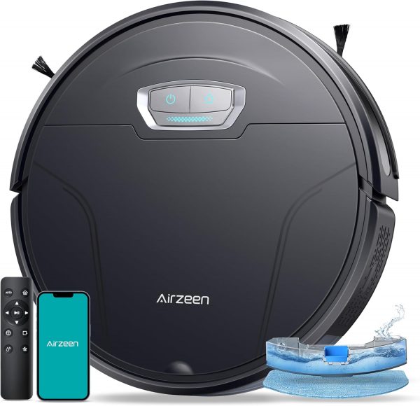 Airzeen Robot Aspirador y Fregasuelos
