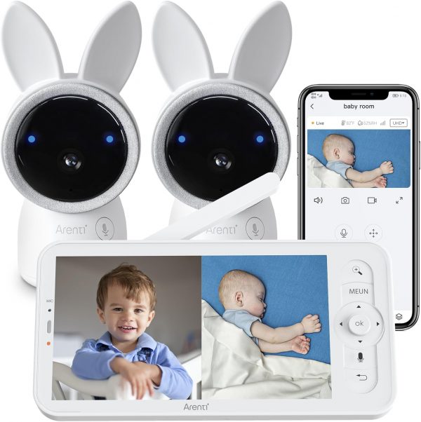 ARENTI 2K Camara Vigilancia Bebe