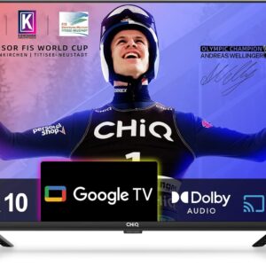 CHiQ L32H7G TV 32 Pulgadas Smart TV. HD LED.Diseño sin Marco