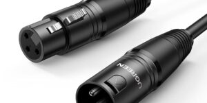 UGREEN Cable XLR Canon DMX Balanceado Microfono Macho a Hemb