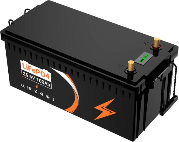 Batería de litio LiFePO4 de 24 V 100 Ah