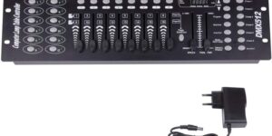 Uking 192 canales DMX512 controlador Consola 240 escenas de