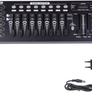 Uking 192 canales DMX512 controlador Consola 240 escenas de