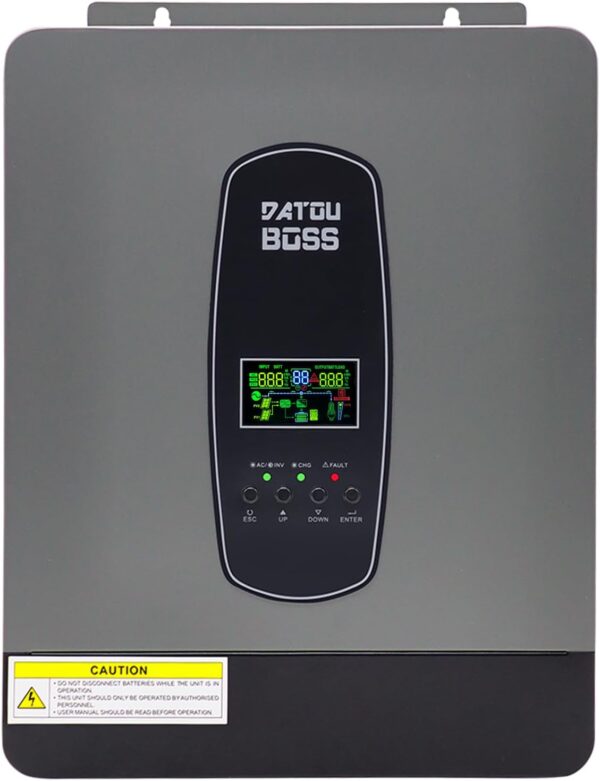 DATOUBOSS Inversor Solar Hibrido 24v...