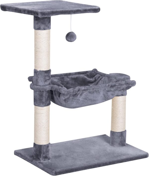 PawHut Árbol Rascador para Gatos Torre...