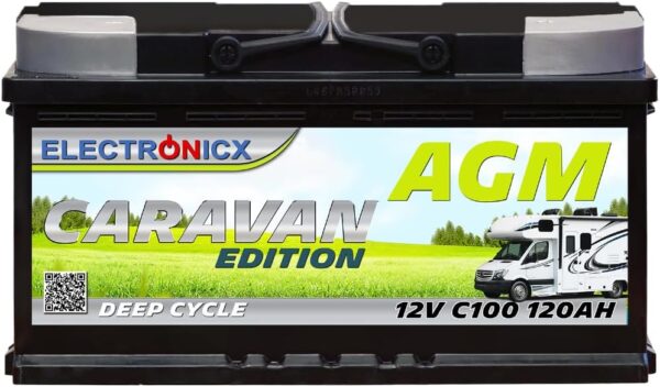 Batería AGM 12v 120Ah Electronicx