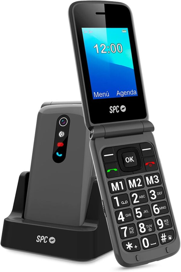 SPC Stella 2 - Teléfono móvil de Tapa para Mayores, Botones ...