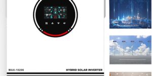 10.2KW Inversor Solar Híbrido DC48V a