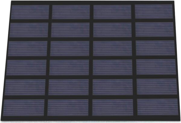 Mwrode Placa del Cargador Solar De 1,5...