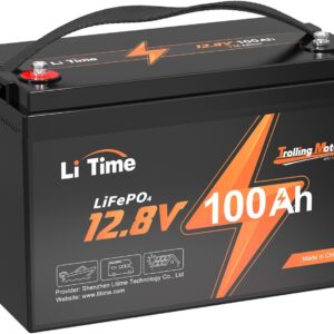 Litime 12V 100Ah TM Batería LiFePO4.