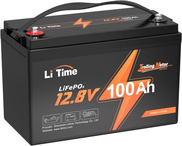 Litime 12V 100Ah TM Batería LiFePO4.