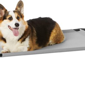Amazon Basics Cama para perros. elevada