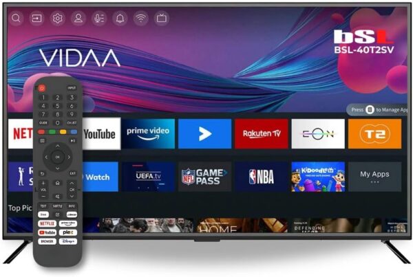 BSL-40T2SV VIDAA Smart TV 40 Pulgadas | WiFi | RJ45 | Resolu...