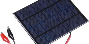 Panel Solar Portátil. 10W 12V Panel