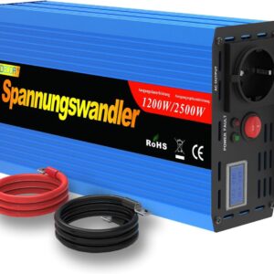 EDECOA Inversor 12v 220v Convertidor