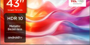 TCL 43L5A 43" Smart TV. HDR. FHD. Direct LED con Android TV.