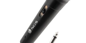 NGS Singer Fire - Micrófono Vocal Dinámico. Micrófono con Ca
