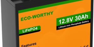 ECO-WORTHY Batería LiFePO4 de 12 V y 30