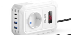 BESTEK Inversor 12v 220v Onda Pura