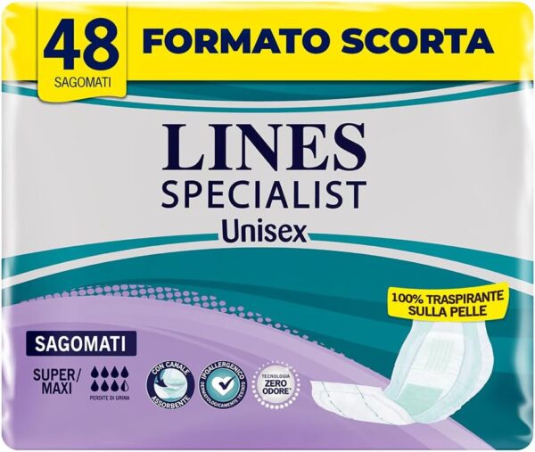Lines Specialist, Pañales moldeados