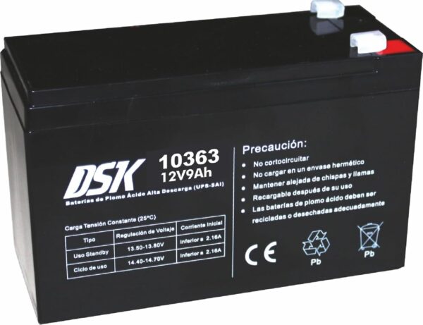 DSK 10363 - Batería de Plomo Recargable